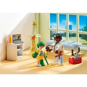 Playmobil - Pediatru cu copil si ursulet imagine