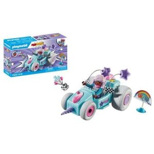 Playmobil - Kart pullback unicorn imagine