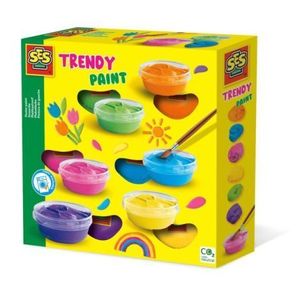 Set acuarele pasta culori trendy (guasa) imagine