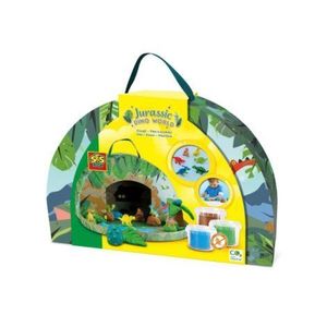 Set creativ - Lumea dinozaurilor din plastilina (geanta tematica) imagine