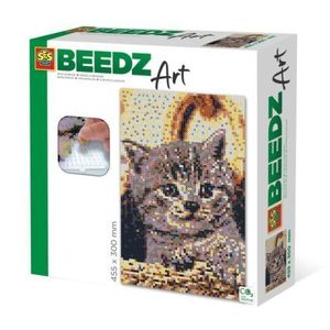 Set margele de calcat Beedz Art - Pisica imagine