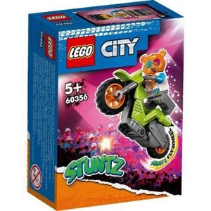 Lego City Stuntz Motocicleta De Cascadorie Cu Urs 60356 imagine