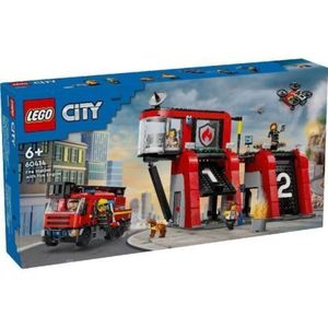 Lego City Statie Si Camion De Pompieri 60414 imagine