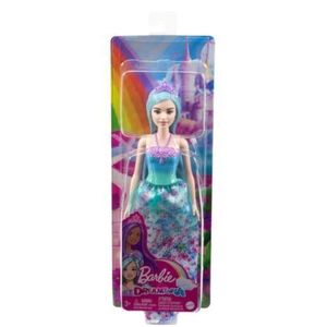 Barbie Dreamtopia Papusa Printesa Cu Par Albastru imagine