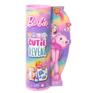 Barbie Papusa Barbie Cutie Reveal Ursulet imagine