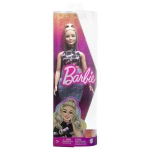 Fusta papusa Barbie negru imagine