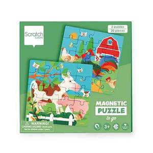 Puzzle magnetic Scratch, Ferma imagine