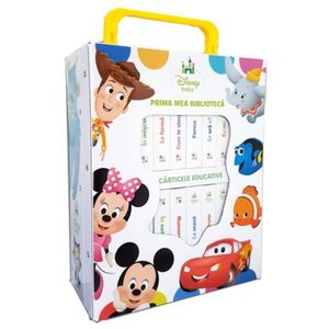 Disney Baby - Prima mea biblioteca (12 carticele) reeditare imagine