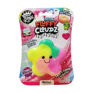 Slime parfumat cu surpriza, Compound Kings, Neon Fluffy Cloudz, Frutty Floral, 80 g imagine