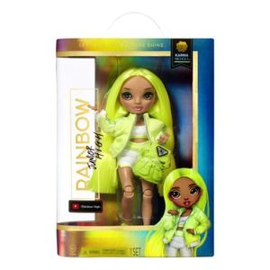 Papusa Rainbow Surprise, High Junior Doll, Series 2, Karma, 582977 imagine