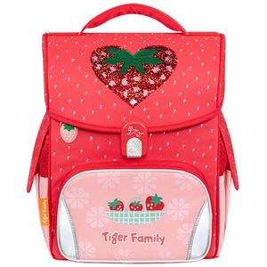 Ghiozdan neechipat Jolly, Tiger Family, motiv Sweet Strawberry imagine