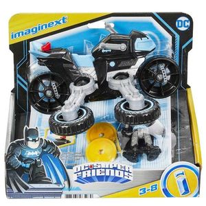 Set de joaca, Imaginext, DC Super Friends, Bat-Tech Batcycle, GXX13 imagine