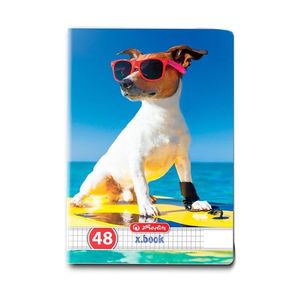 Caiet matematica Herlitz, A5, 48 file, Cool Dog imagine