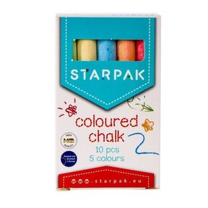 Set creta colorata Starpak, 5 culori, 10 bucati imagine