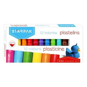 Plastilina, Starpak, 12 culori imagine