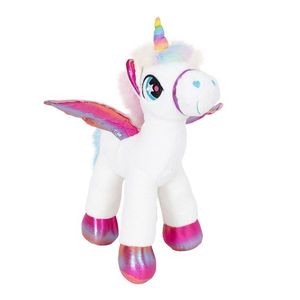 Jucarie de plus, Puffy Friends, Unicorn, 42 cm imagine