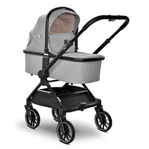 Carucior 3 in 1, Lorelli Reya, maner reversibil, pana la 22 kg, Grey imagine