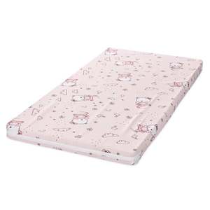 Saltea pat, Lorelli Classic, spuma elastica, 60 x 120 x 6 cm, Pink Ballerina Bear imagine