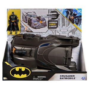 Set de joaca masina si figurina, Batman, Batmobil Crusader, 20142921 imagine