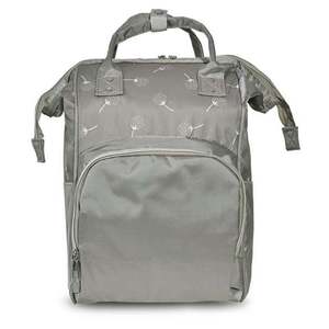 Rucsac accesorii bebelusi, Lorelli Tender, multiple compartimente, buzunar izoterm, Grey imagine