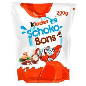 Bomboane de ciocolata cu lapte Kinder Schokobons, 200 g imagine