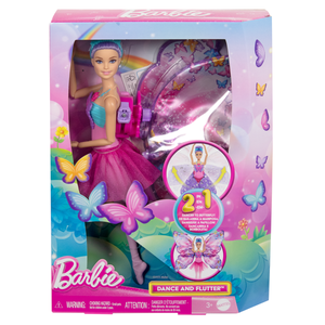 Papusa balerina, Barbie, Dance and Flutter, HXJ10 imagine