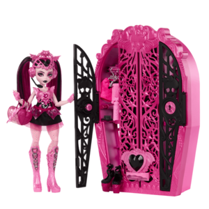 Papusa cu accesorii, Monster High, Skulltimate Secrets, Draculaura, HXH84 imagine