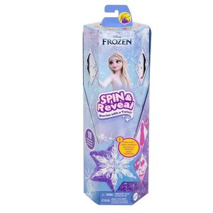 Papusa Disney Frozen, Spin and Reveal, Elsa, HTG25 imagine