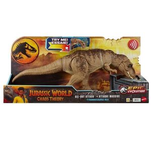 Figurina dinozaur articulata, Jurassic World, Tyrannosaurus Rex, HXF53 imagine