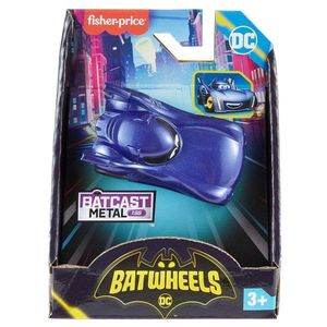 Mini vehicul din metal, Fisher Price, Batwheels, Bam The Batmobile, 1: 55, HML13 imagine