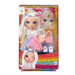 Papusa Rainbow High, Littles Opal Raine, Rainbow, 531203EUC imagine