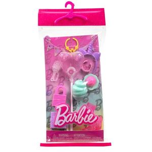 Set accesorii cu pantofi si gentuta, Barbie, HWV73 imagine