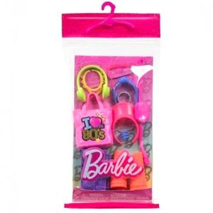 Set accesorii cu pantofi si gentuta, Barbie, HWV74 imagine