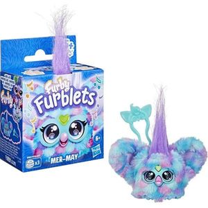 Jucarie de plus interactiva, Furby Furblets, Mer-May, 5 cm imagine