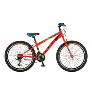 Bicicleta Polar, Sonic, 24 inch, Portocaliu Albastru Verde imagine