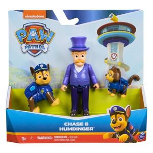 Set figurina si 2 animalute, Paw Patrol, Chase si Humdinger, 20148170 imagine