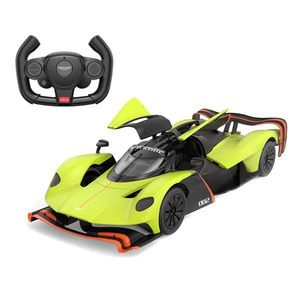 Masina cu telecomanda, Rastar, Aston Martin Valkyrie Amr Pro, Verde, 1: 14 imagine