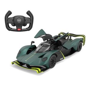 Masina cu telecomanda, Rastar, Aston Martin Valkyrie Amr Pro, Verde inchis, 1: 14 imagine