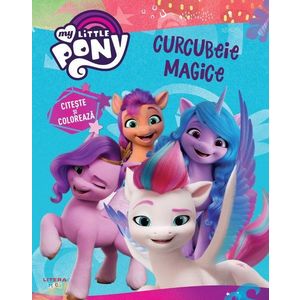 My Little Pony, Curcubeie magice, Citeste si coloreaza imagine