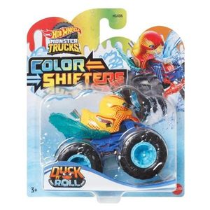 Masina de teren, Hot Wheels, Color Shifters, Duck N Roll, 1: 64, HVH84 imagine