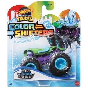 Masina de teren, Hot Wheels, Color Shifters, Twin Mill, 1: 64, HVH86 imagine