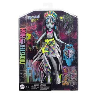 Papusa Monster High, Monster Fest, Frankie Stein, HXH79 imagine