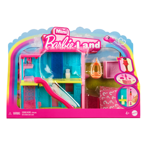 Set de joaca casuta si papusa Barbie, Mini Barbieland, HYF46 imagine