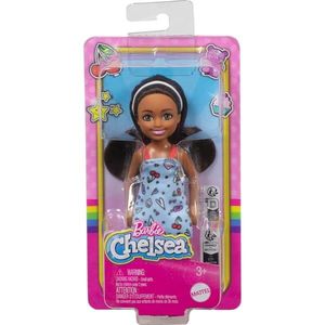 Papusa Barbie Chelsea, Blue Dress, HXM97 imagine