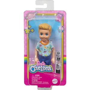 Papusa Barbie Chelsea, Dino Print, HXM98 imagine