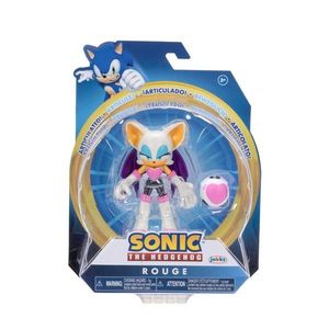 Figurina articulata, Sonic the Hedgehog, S17, Rouge, 10 cm imagine