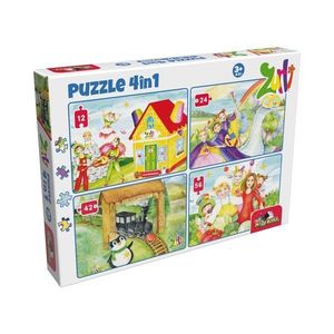 Puzzle 4 in 1 Noriel, Gasca Zurli (12, 24, 42, 56 piese) imagine