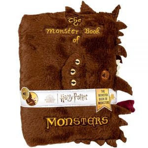 Jucarie de plus cu sunete, Play by Play, The Monster Book Of Monsters, Harry Potter, 32 x 24 x 8 cm imagine