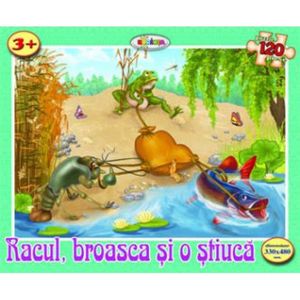 Puzzle - Racul, broasca si o stiuca | Dorinta imagine