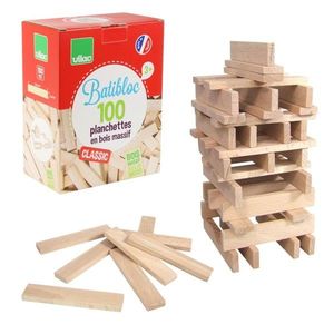 Set 100 de cuburi - Natural Wood | Vilac imagine